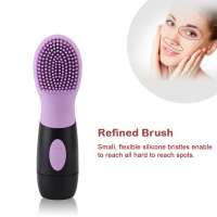 Beauty Personal Care Wireless Charging Electric Ultrasonic Face Massager Silicone Facial Cleansing Brush